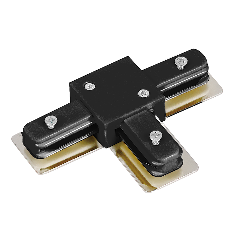 1-FASE RAIL T-VORM CONNECTOR - ZWART - Outledtl.nl